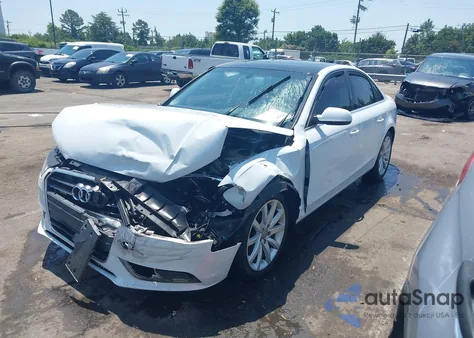 2013 Audi A4 2.0T Premium from USA, damaged, VIN WAUFFAFL1DN017184